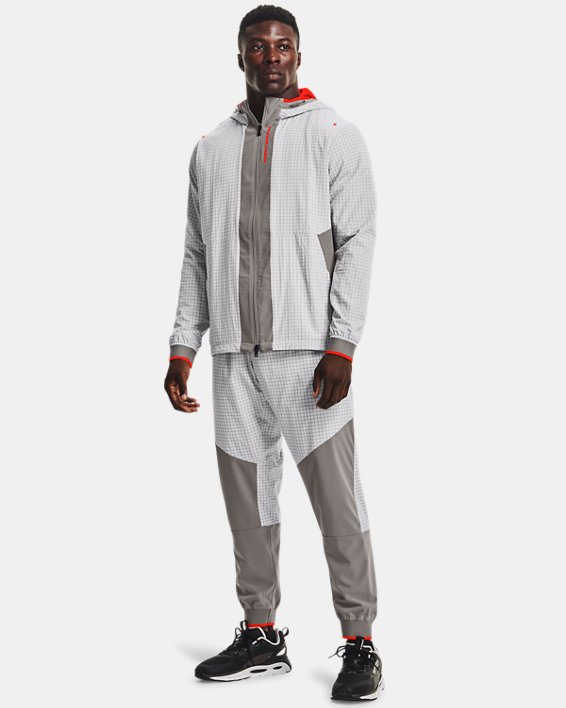 Men's UA RUSH™ Legacy Woven Pants, Gray, pdpMainDesktop image number 2